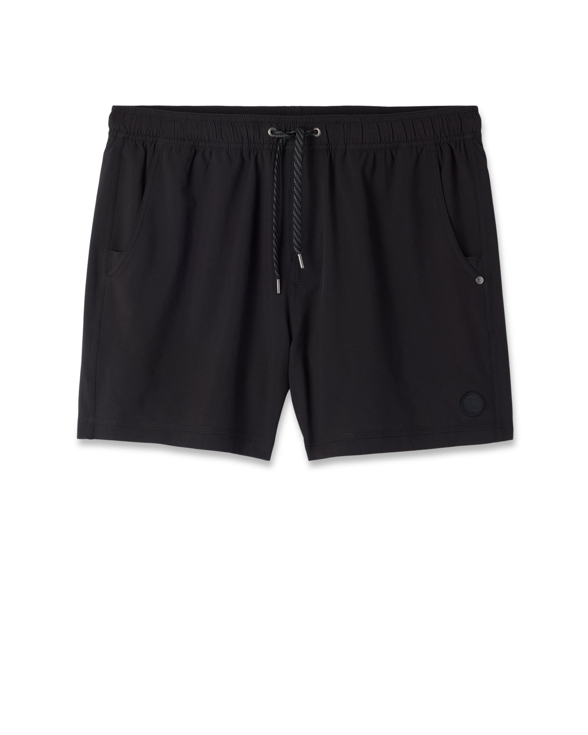 Men Vuori Kore Short Lined 5" Black Tonal Athletic Shorts