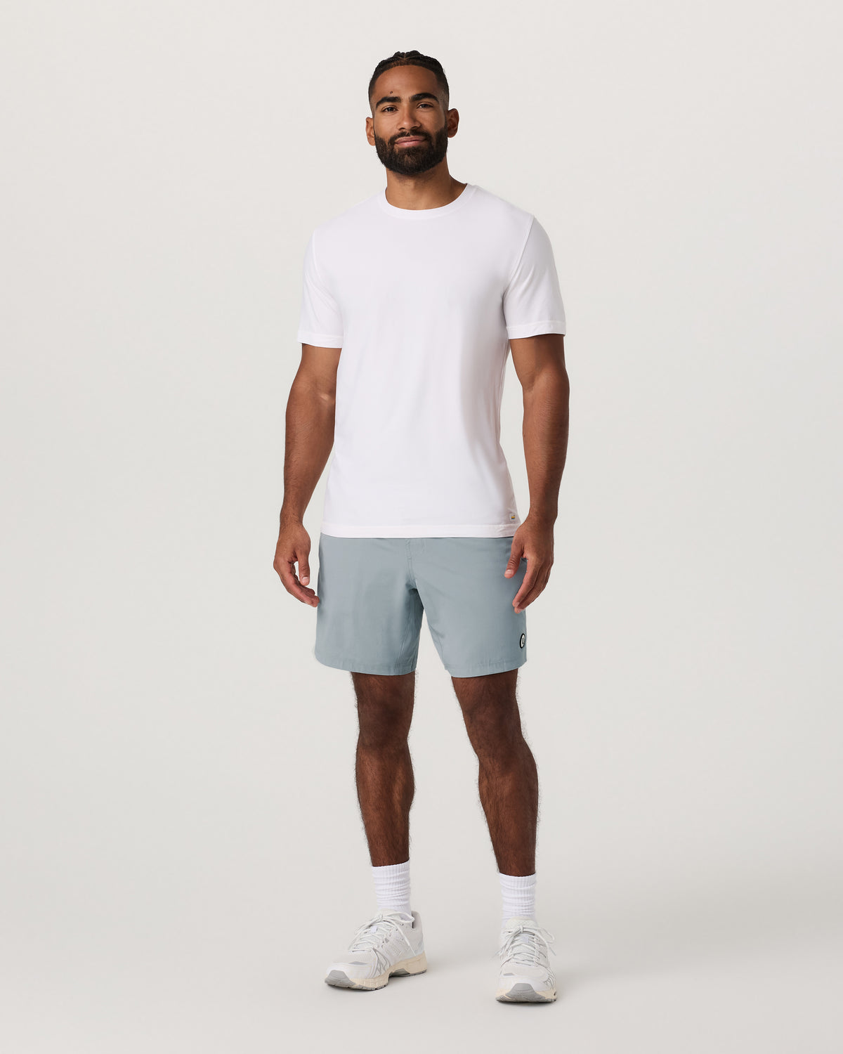 Men Vuori Kore Short Lined 7" Light Cloud