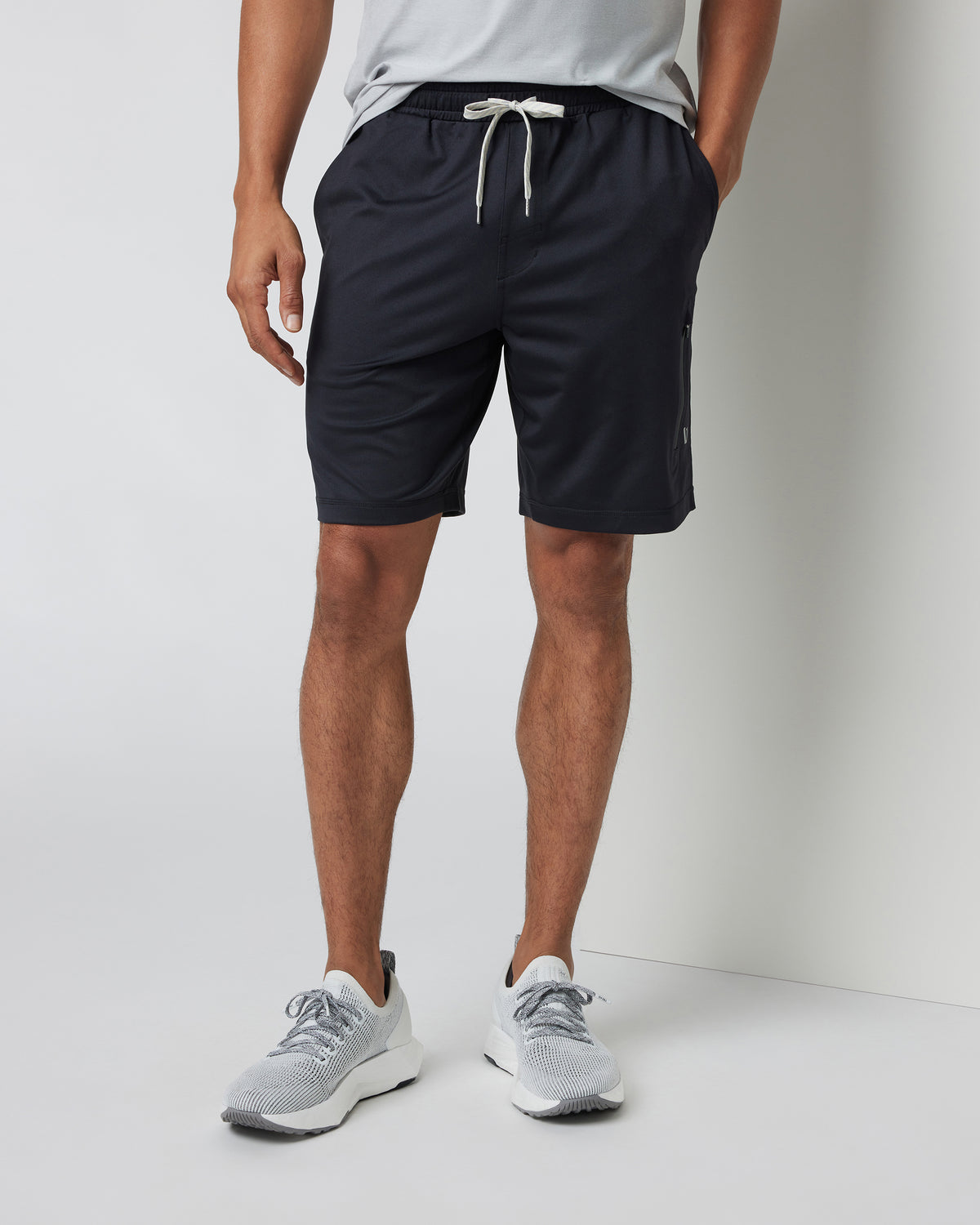 Men Vuori Sunday Performance Short Men's Black Jogger Shorts