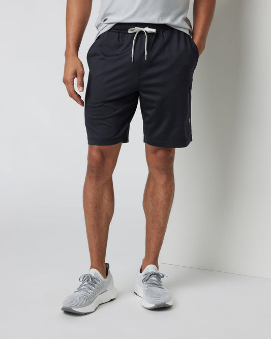 Men Vuori Sunday Performance Short Men's Black Jogger Shorts