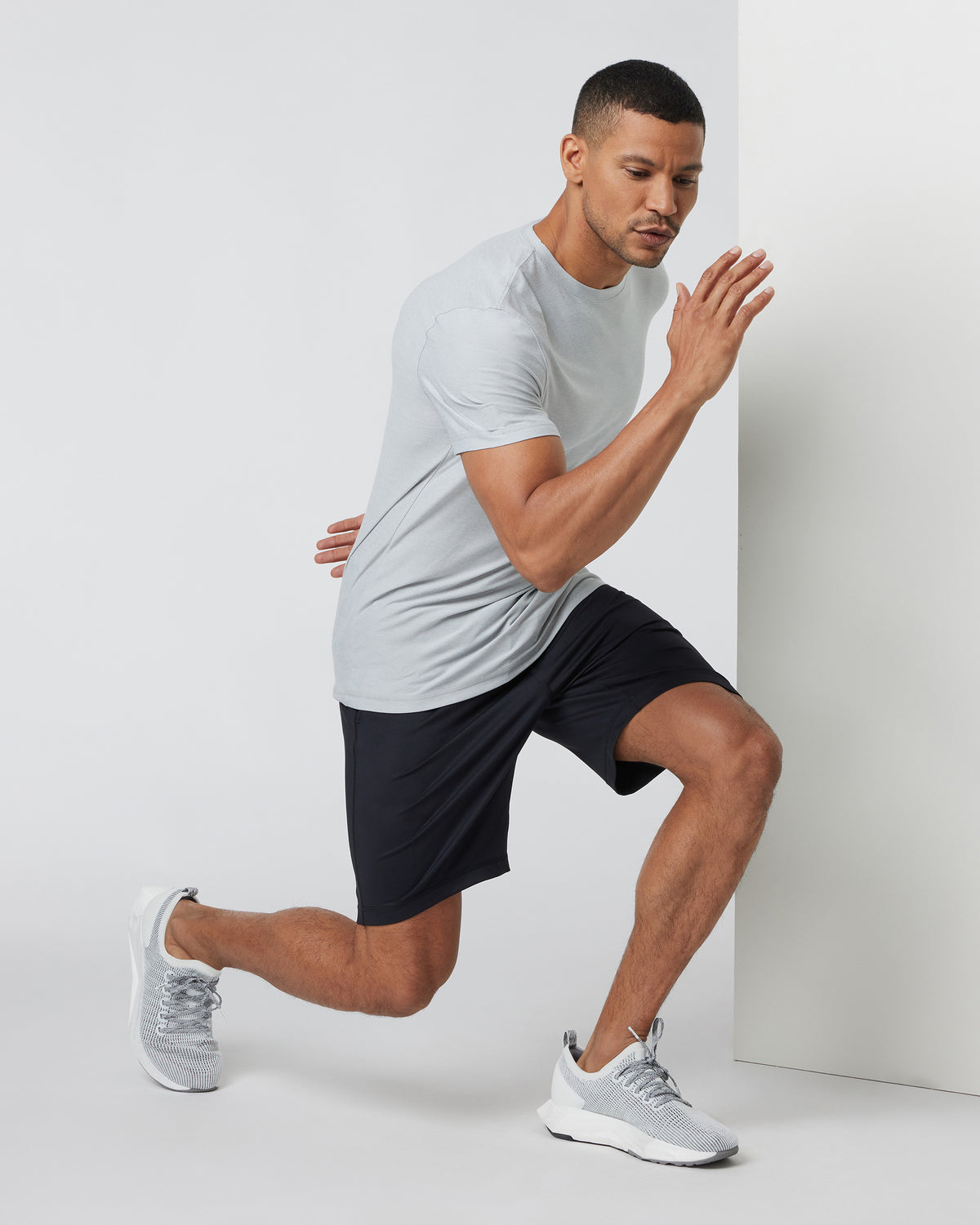 Men Vuori Sunday Performance Short Men's Black Jogger Shorts