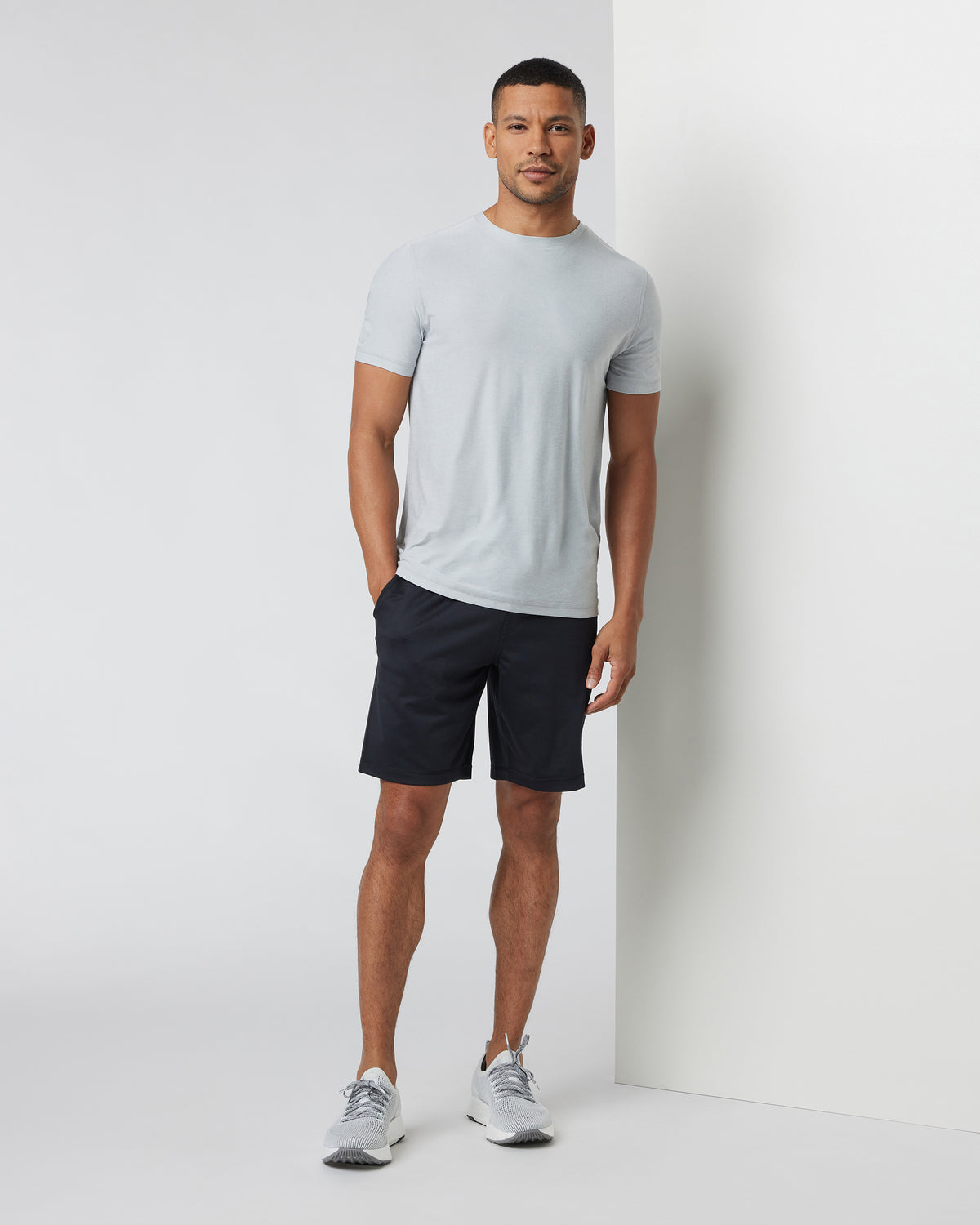 Men Vuori Sunday Performance Short Men's Black Jogger Shorts