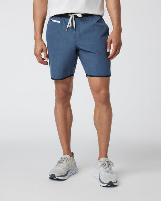 Men Vuori Banks Short Men's Blue Athletic Shorts