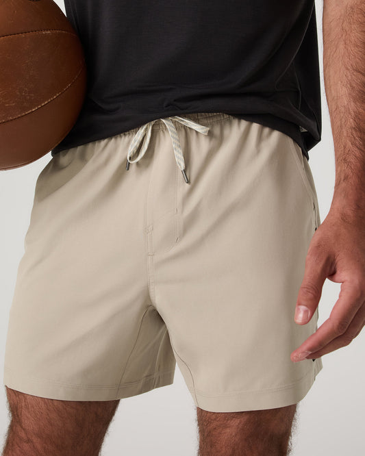 Men Vuori Kore Short Unlined 5" Men's Toast Athletic Fit Shorts