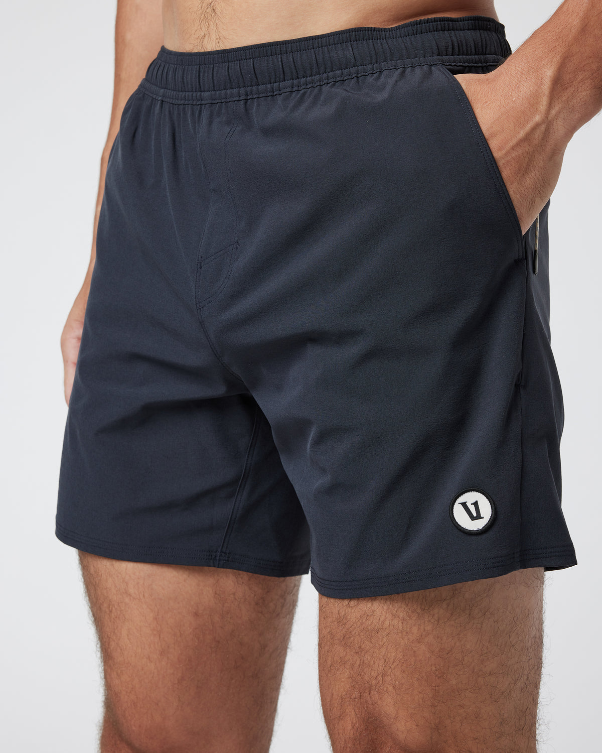 Men Vuori Maverick Volley Short Men's Black Hybrid Shorts