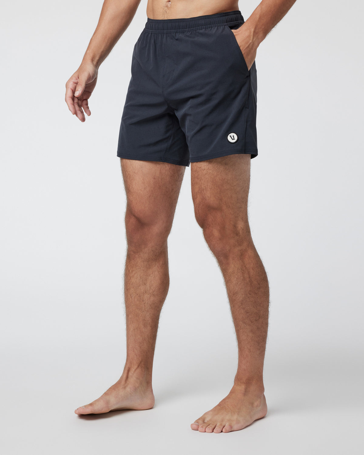 Men Vuori Maverick Volley Short Men's Black Hybrid Shorts