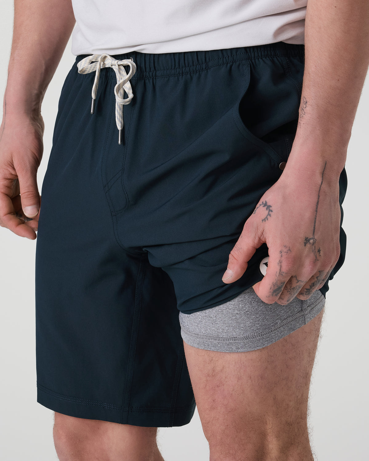 Men Vuori Kore Short Lined 9" Men's Ink Athletic Shorts