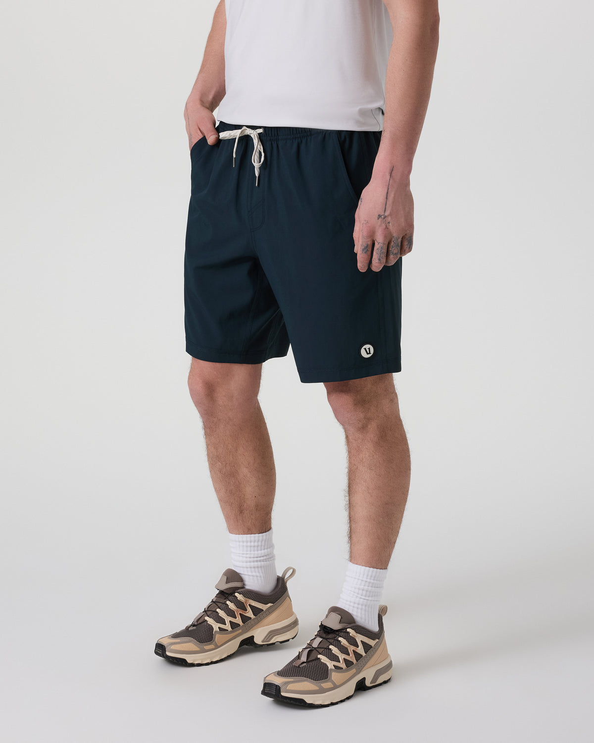 Men Vuori Kore Short Lined 9" Men's Ink Athletic Shorts