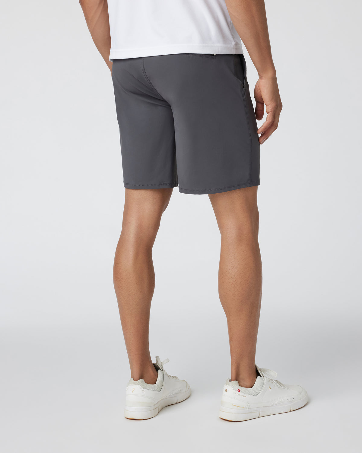 Men Vuori Meta Short Men's Charcoal Grey Chino Shorts