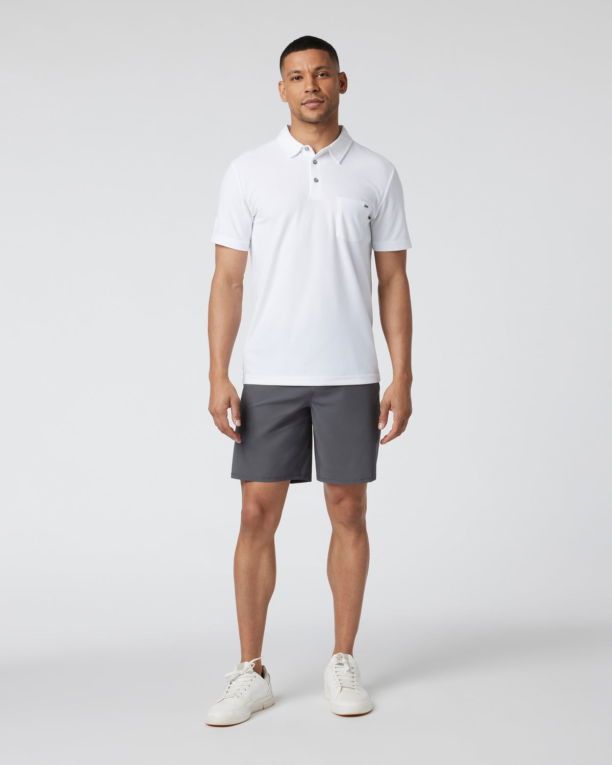 Men Vuori Meta Short Men's Charcoal Grey Chino Shorts