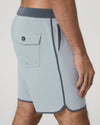 Blue Haze Linen Texture