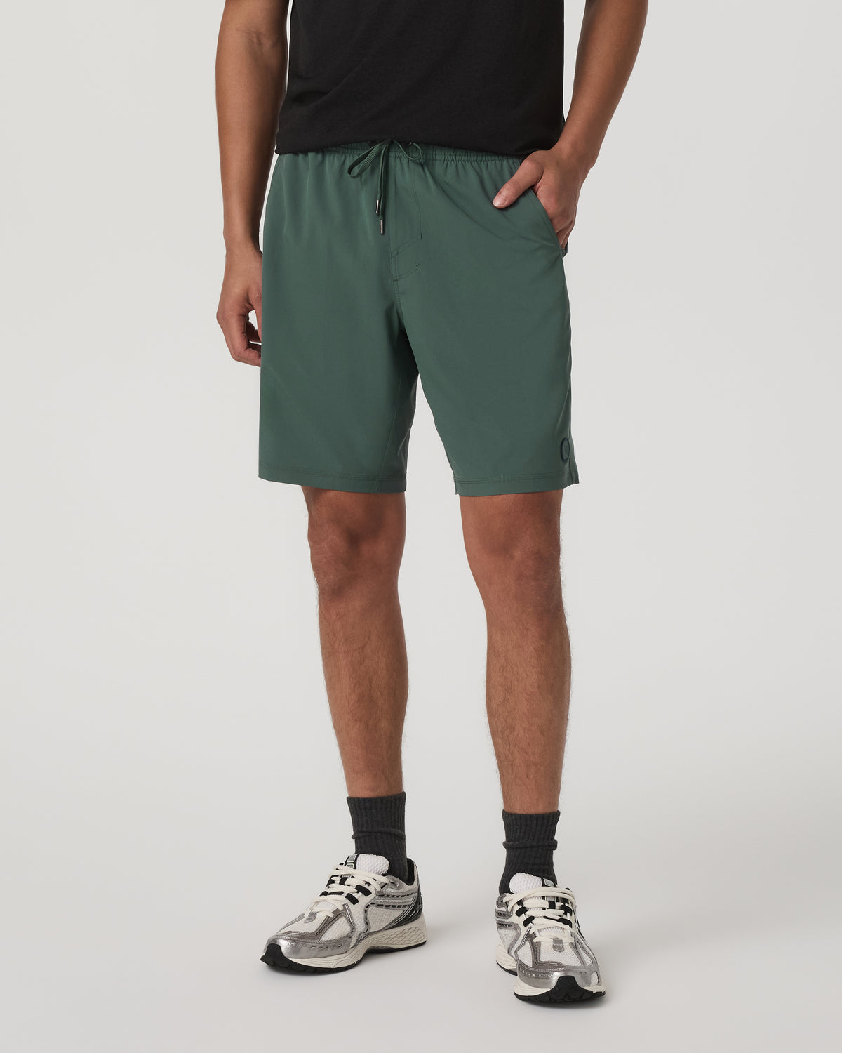 Men Vuori Kore Short Unlined 9" Men's Agate Green Tonal Shorts