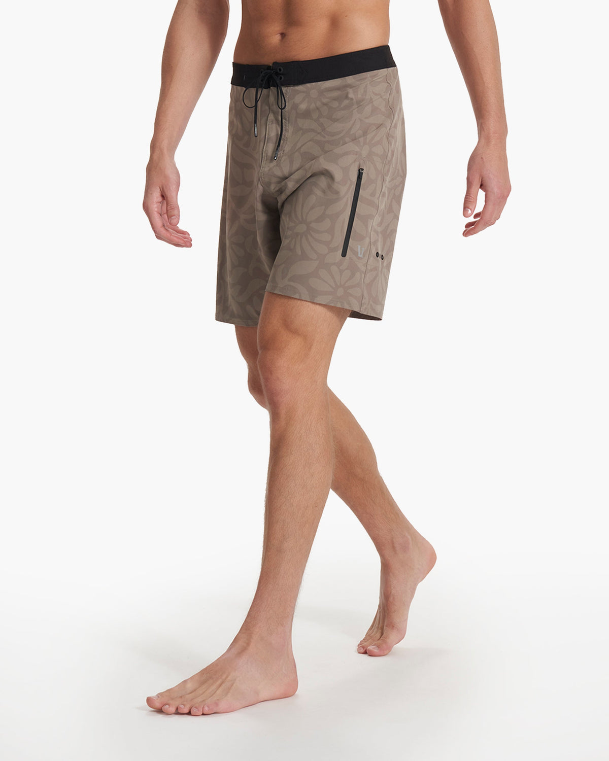 Men Vuori Infinity Boardshort Men's Taupe Big Samba Boardshorts
