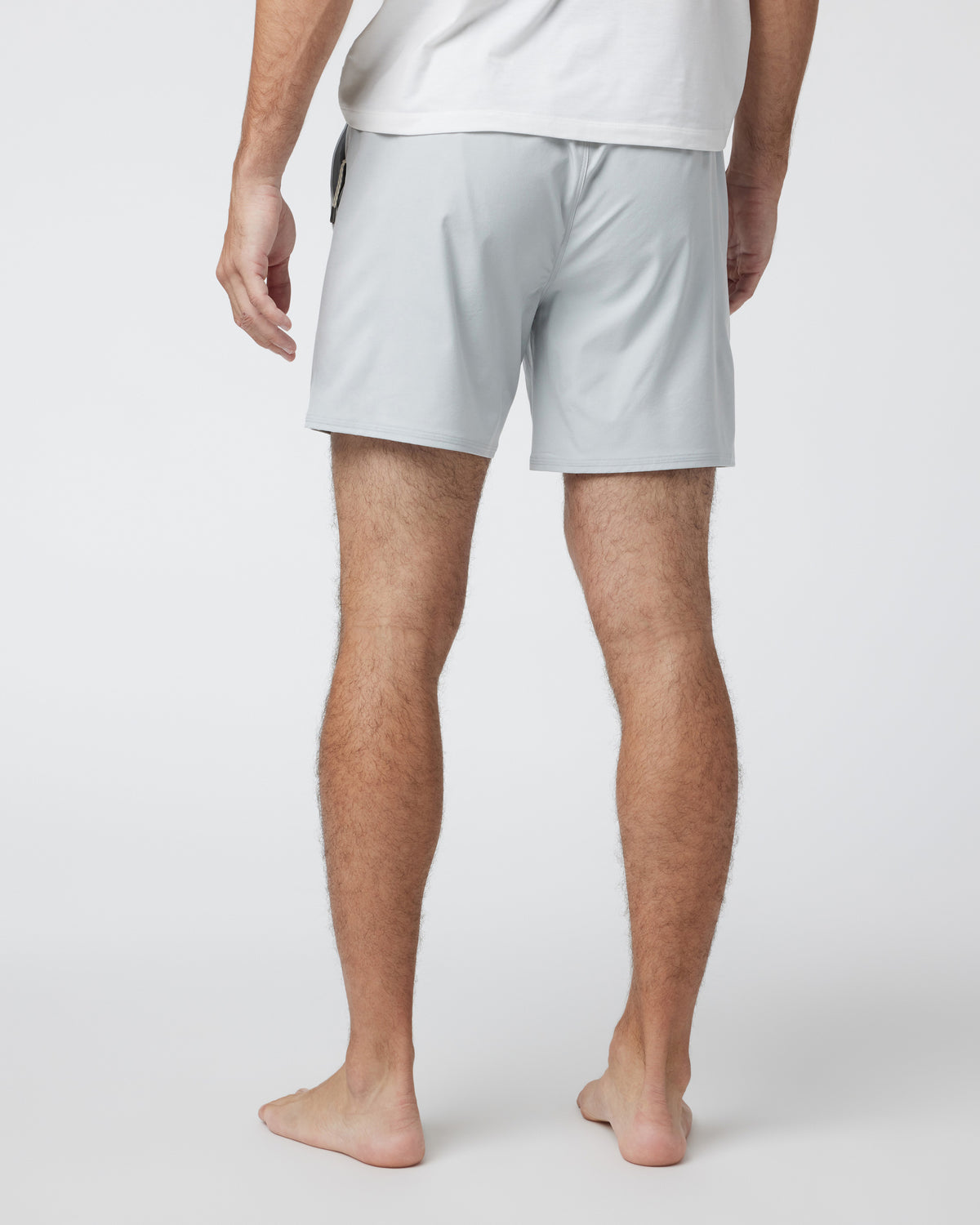 Men Vuori Maverick Volley Short Men's Sky Grey Hybrid Shorts