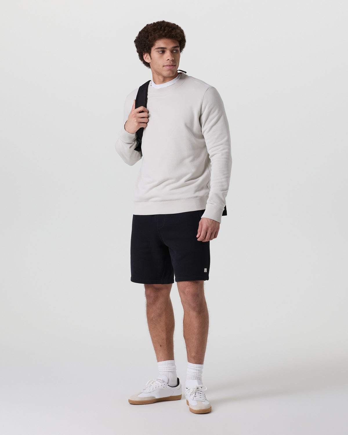Men Vuori Seaside Short Classic Fit 8" Black