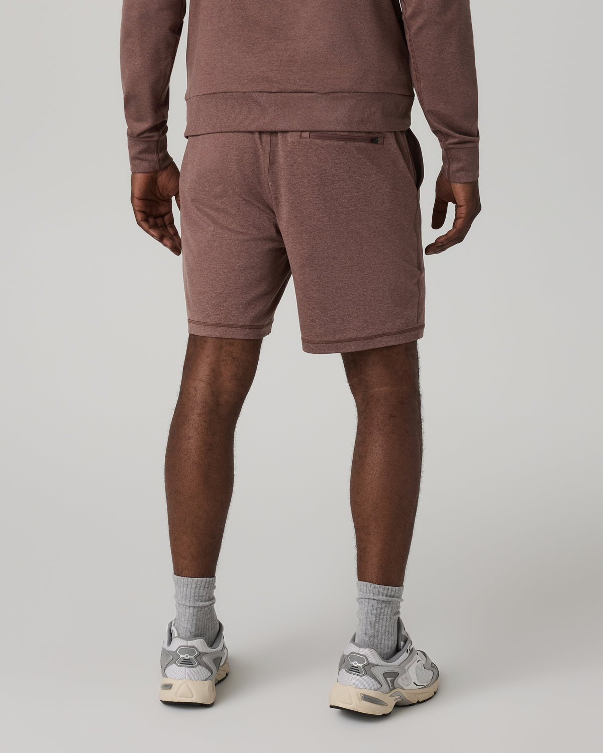 Men Vuori Ponto Performance Short 7" Men's Sable Heather Shorts