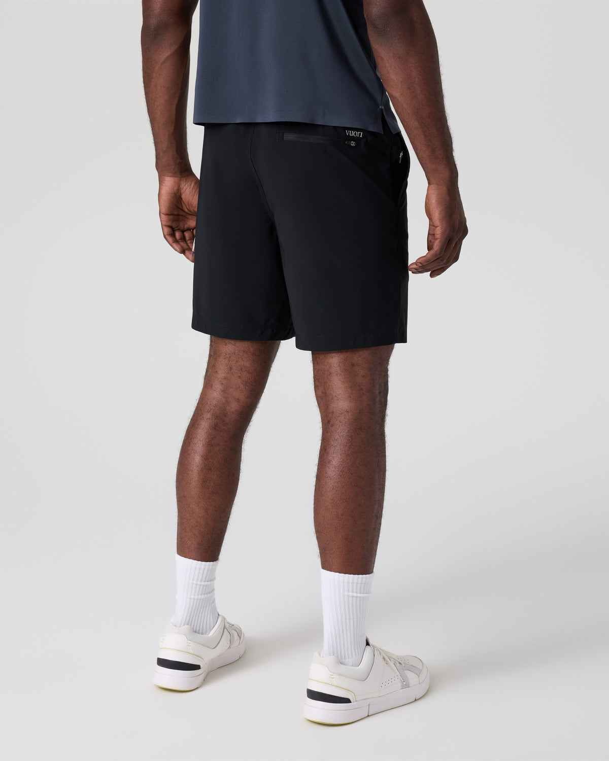 Men Vuori Fleet Sport Short Unlined Classic Fit 7" Black
