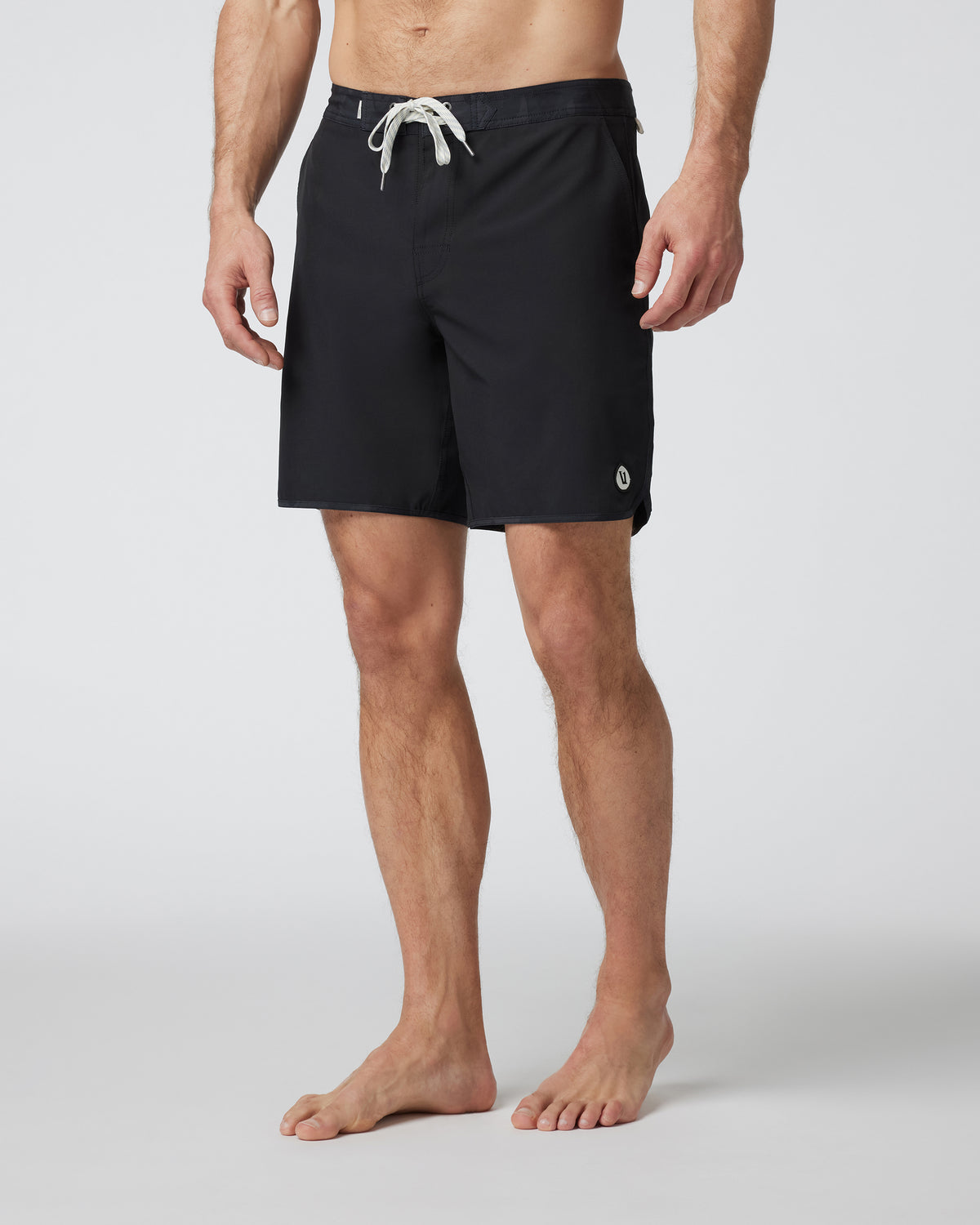 Men Vuori Cruise Boardshort Men's Black Swim Trunks