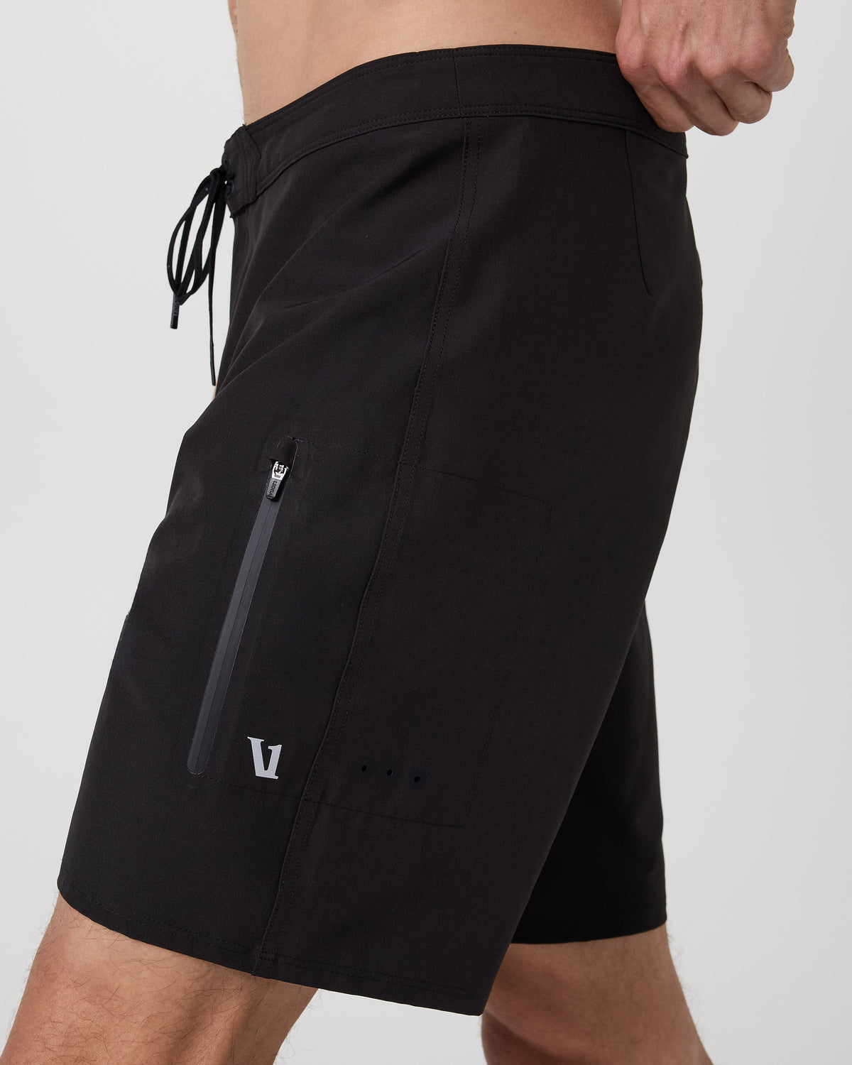 Men Vuori Infinity Boardshort Men's Black Boardshorts