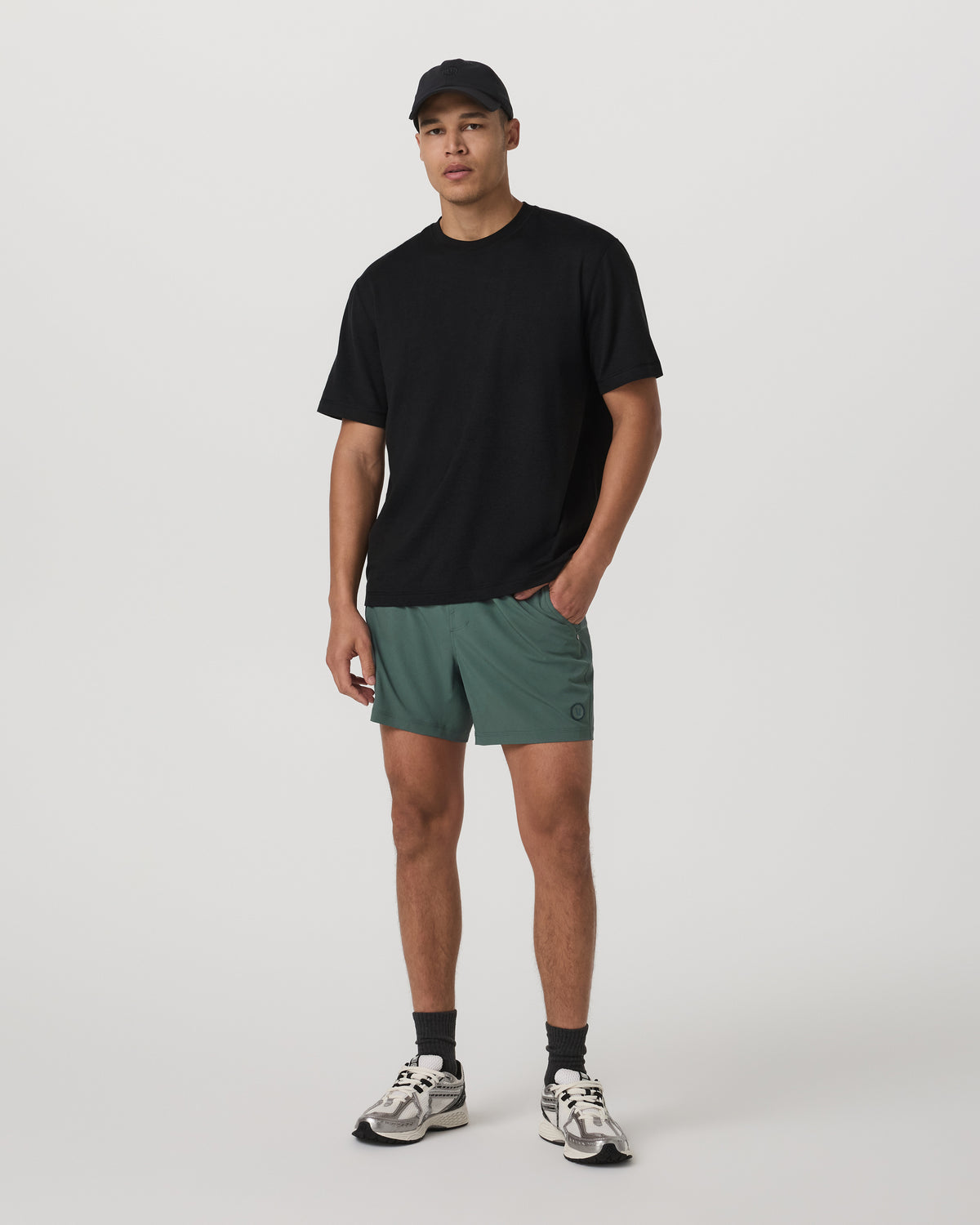 Men Vuori Kore Short Lined 5" Men's Agate Green Athletic Shorts