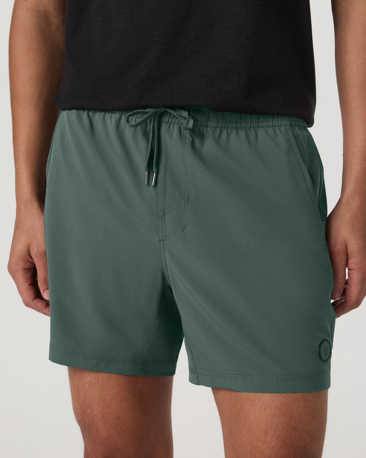 Men Vuori Kore Short Lined 5" Men's Agate Green Athletic Shorts