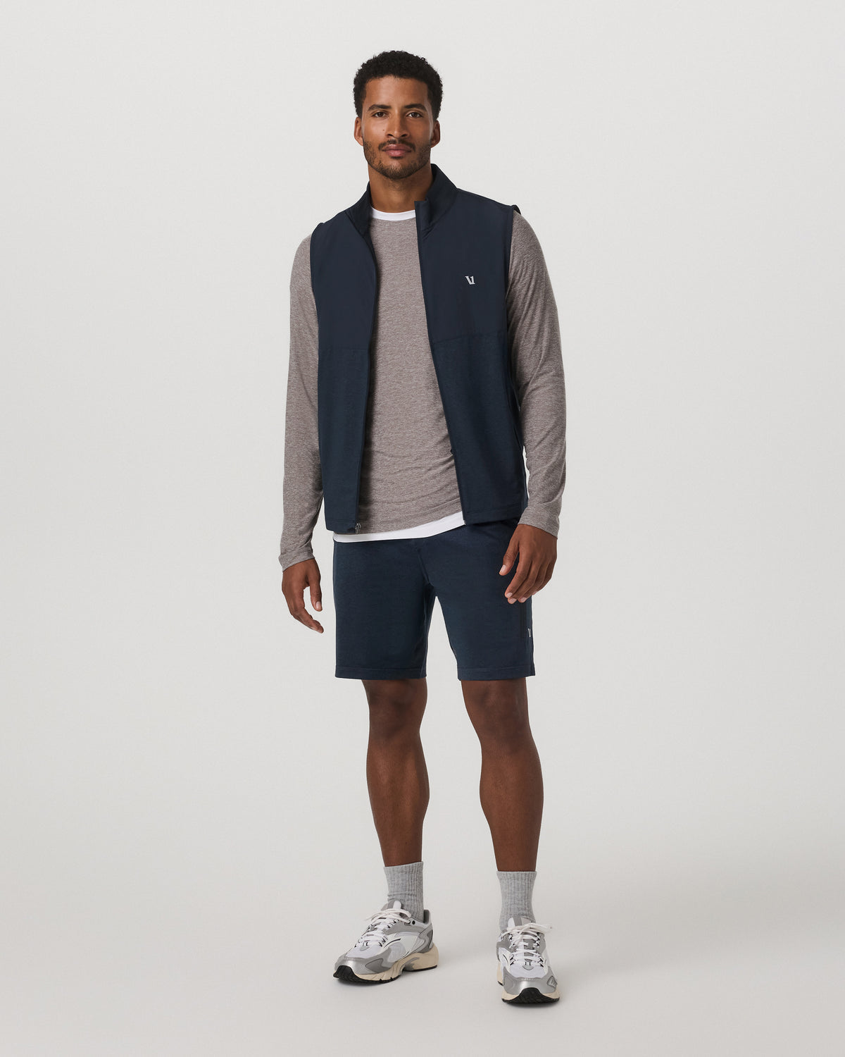 Men Vuori Sunday Performance Short Ink Heather