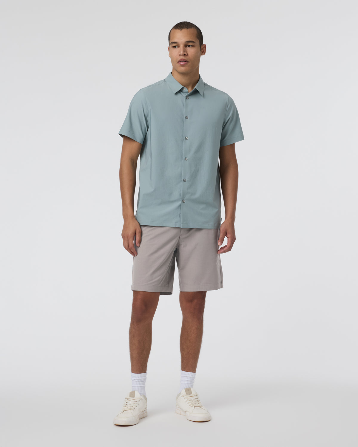 Men Vuori Meta Short 8" Mocha Chino Shorts