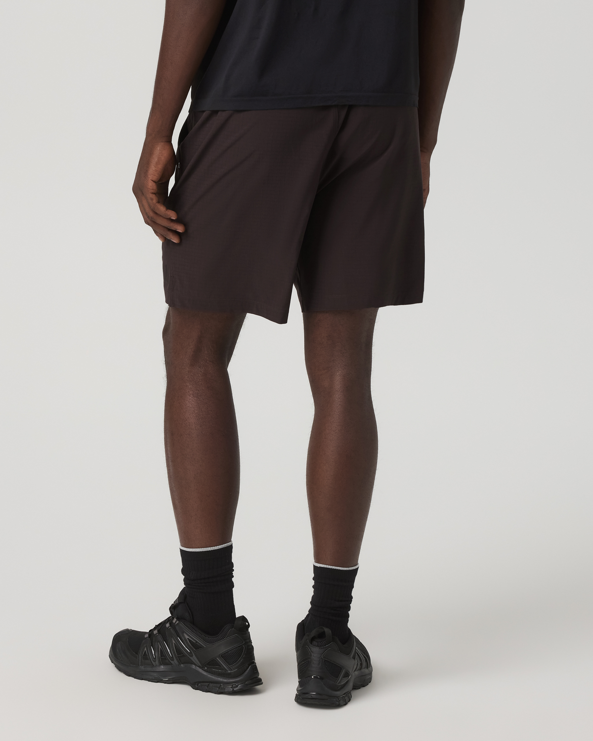 Men Vuori HardKore Short Lined 7" Men's Carbon Performance Shorts
