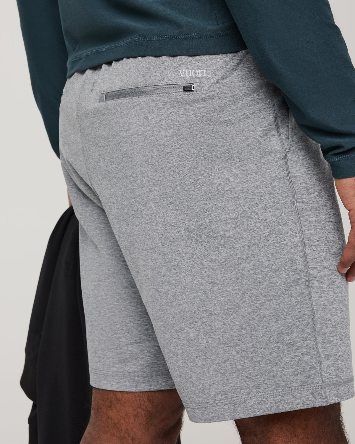 Men Vuori Sunday Performance Short 8.5" Grey Heather