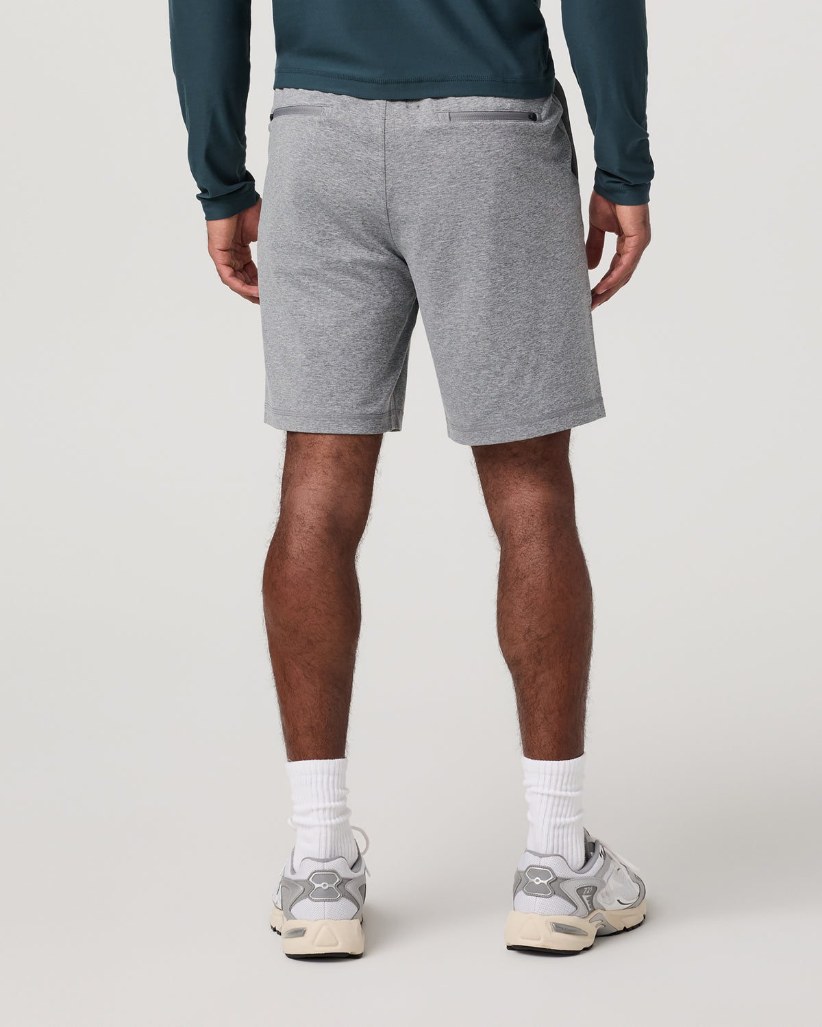 Men Vuori Sunday Performance Short 8.5" Grey Heather