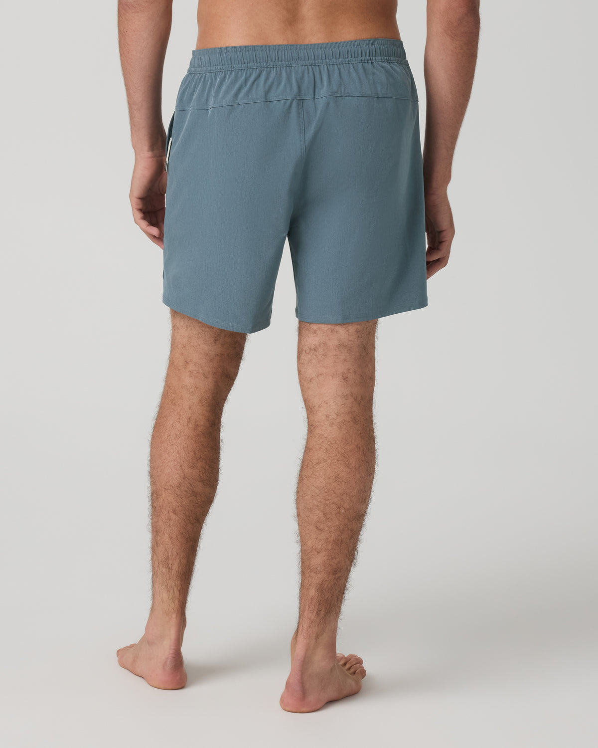 Men Vuori Maverick Volley Short Lined Men's Blue Sea Hybrid Shorts