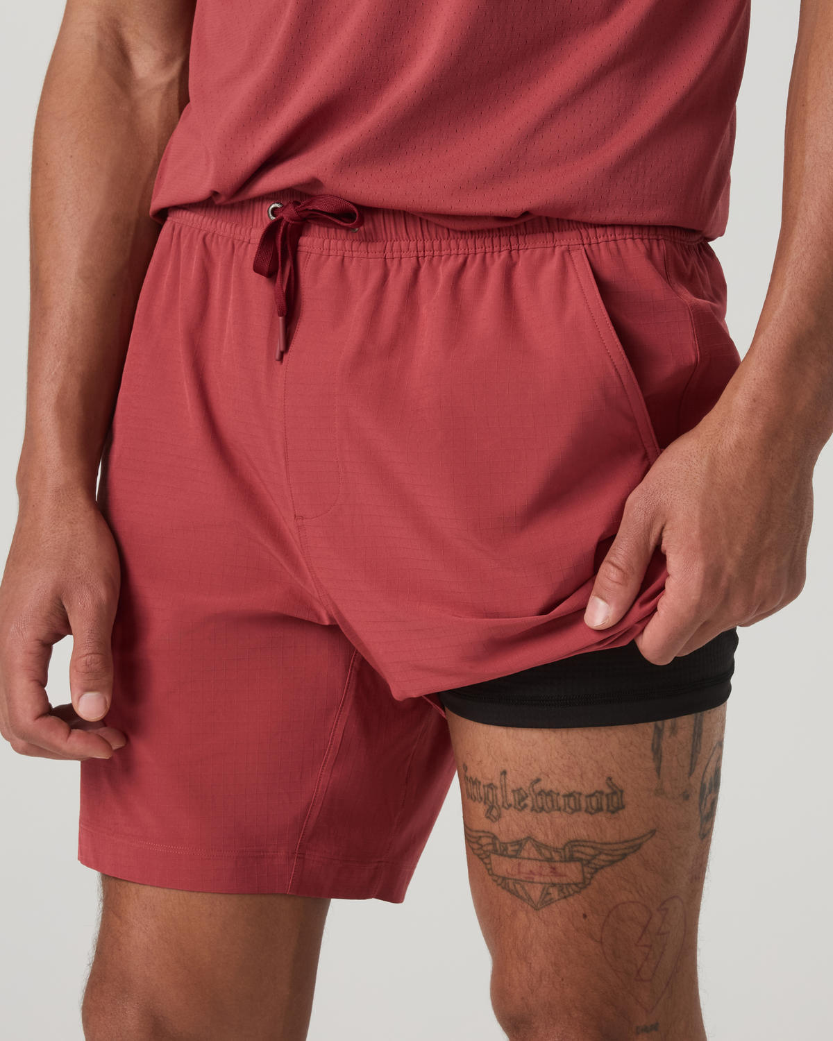 Men Vuori HardKore Short Lined 7" Men's Fire Performance Shorts