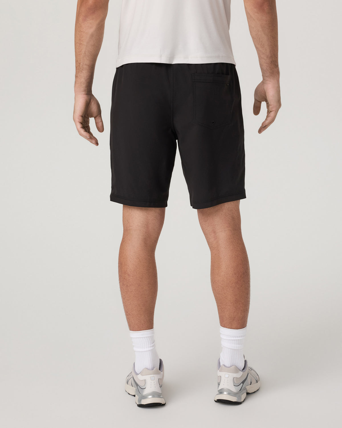Men Vuori Kore Short Lined 9" Black Tonal Athletic Shorts