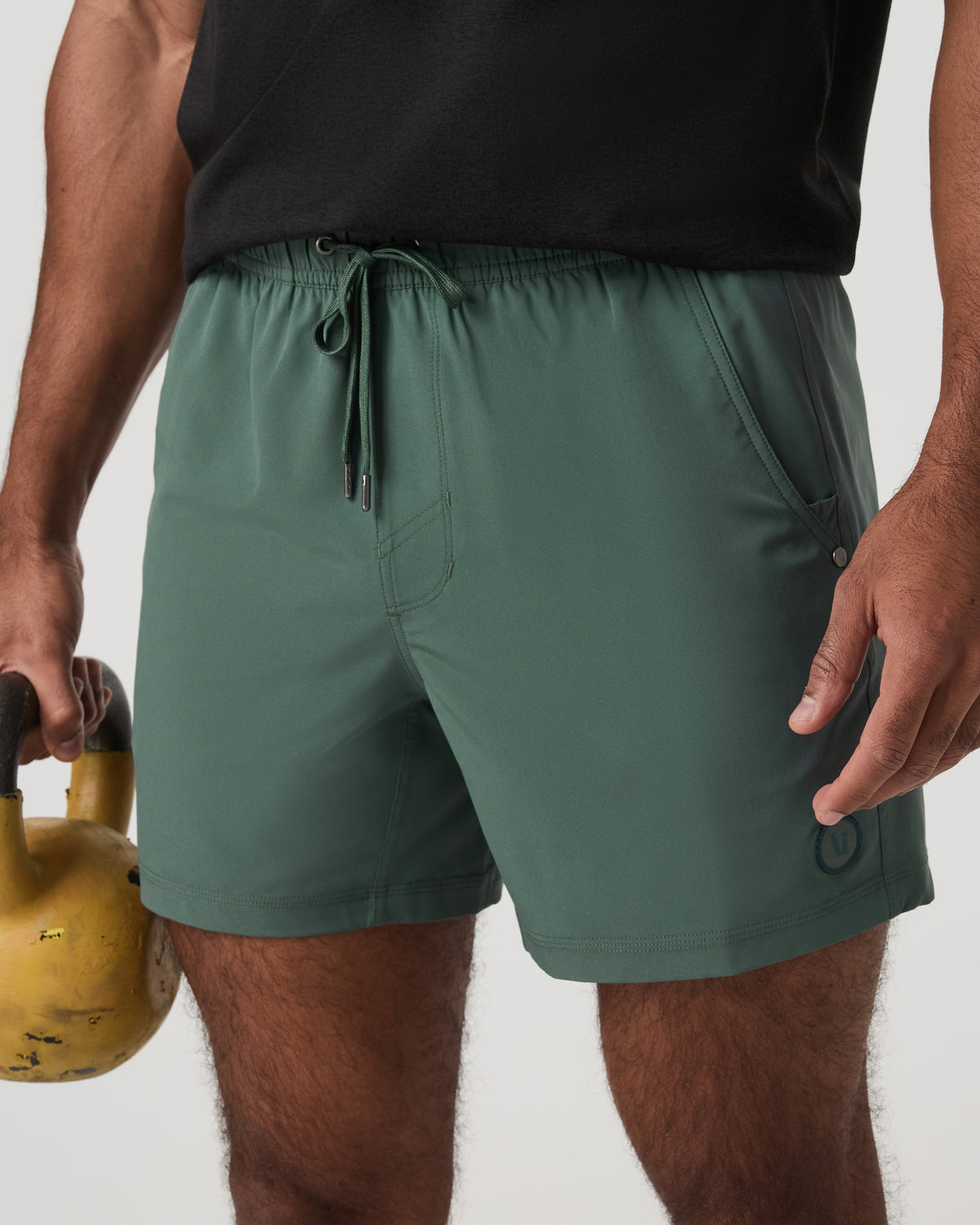 Men Vuori Kore Short Unlined 5" Men's Agate Green Athletic Shorts