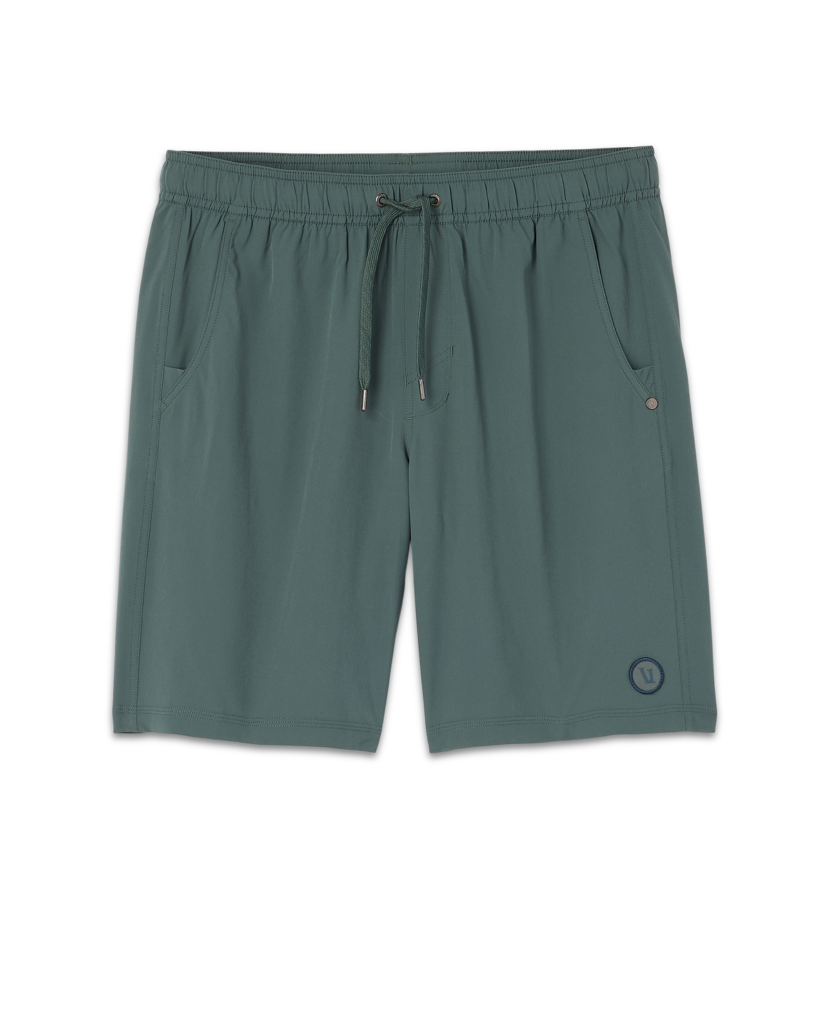 Men Vuori Kore Short Lined 9" Men's Agate Green Tonal Shorts