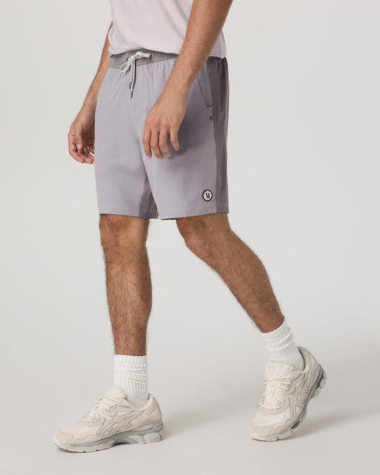 Men Vuori Kore Short Unlined 7" Men's Cinder Color Block Short