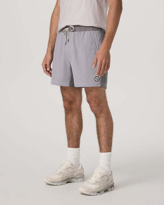 Men Vuori Kore Short Lined 5" Men's Cinder Color Block Fit Shorts