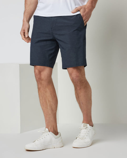 Men Vuori Aim Short Men's Navy Blue Shorts