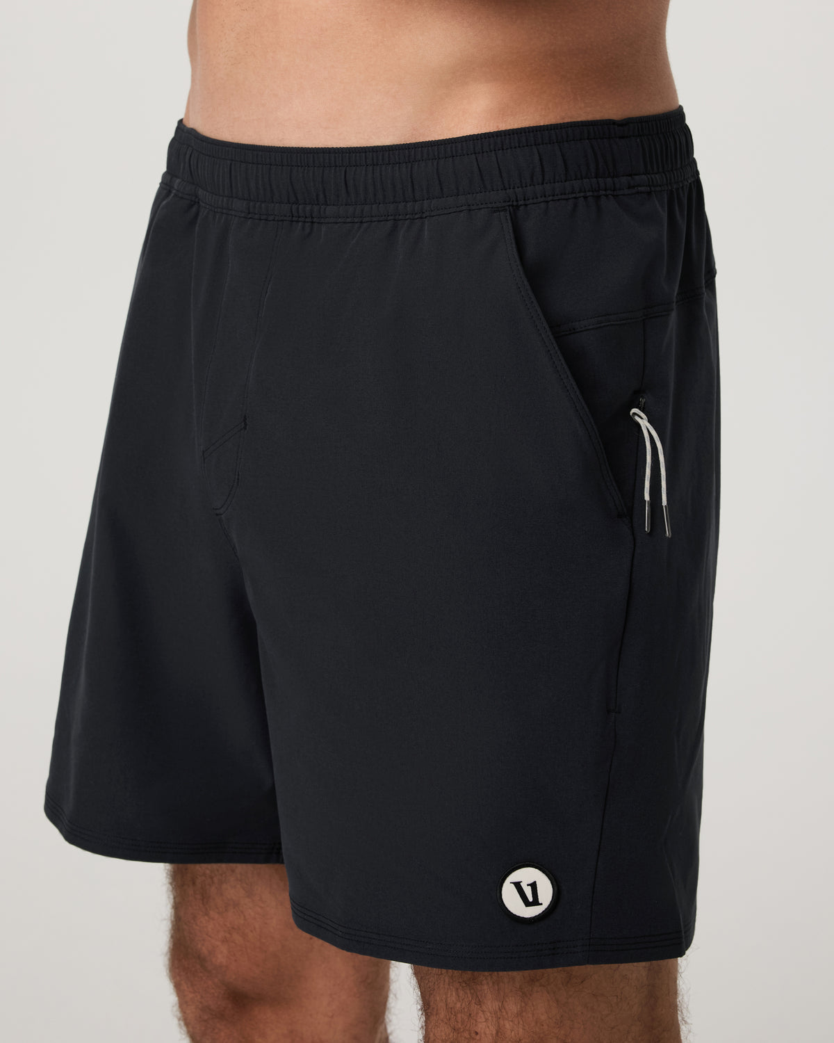 Men Vuori Maverick Volley Short Lined Men's Black Swim Shorts