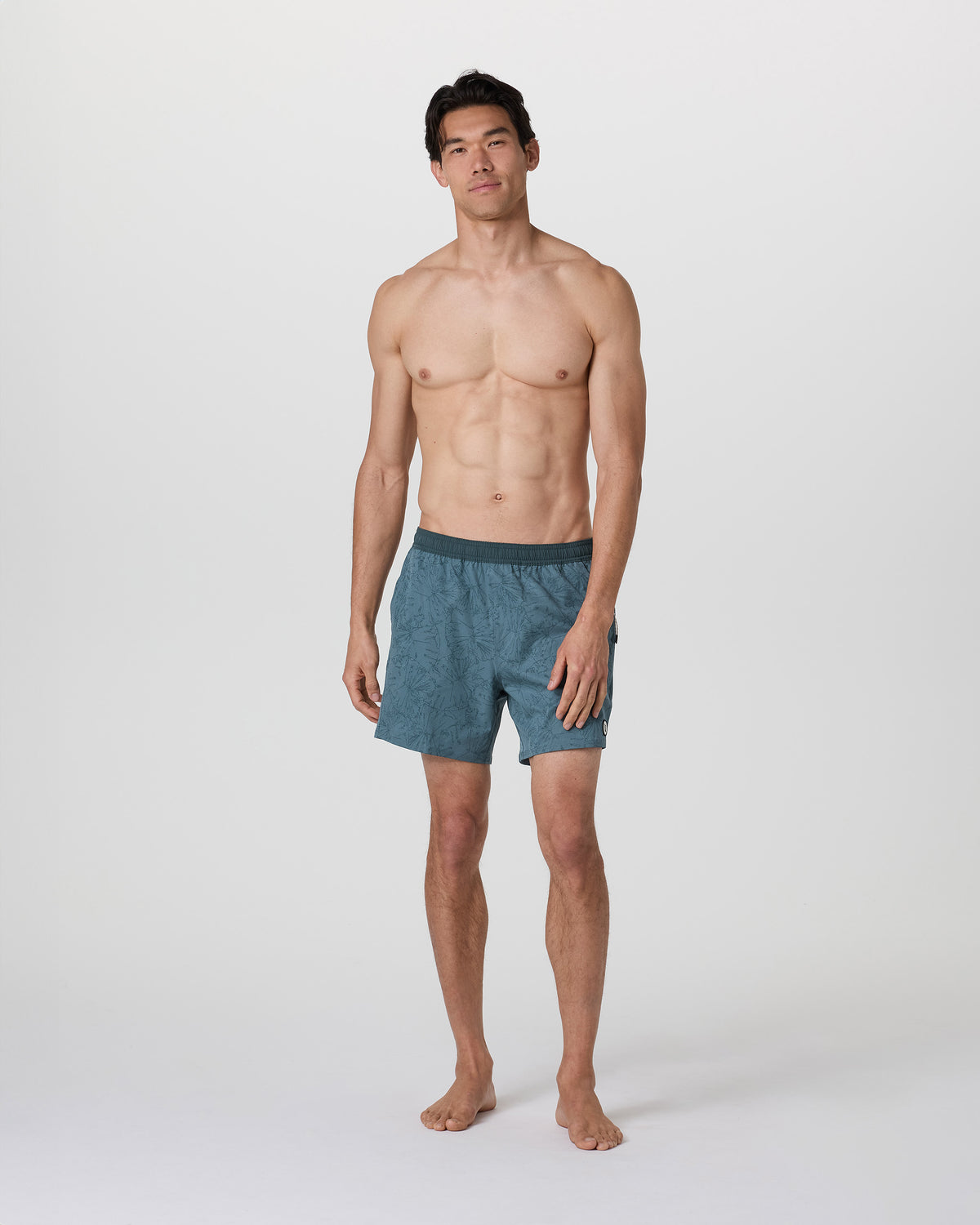 Men Vuori Maverick Volley Short Light Deep Sea Water Lily