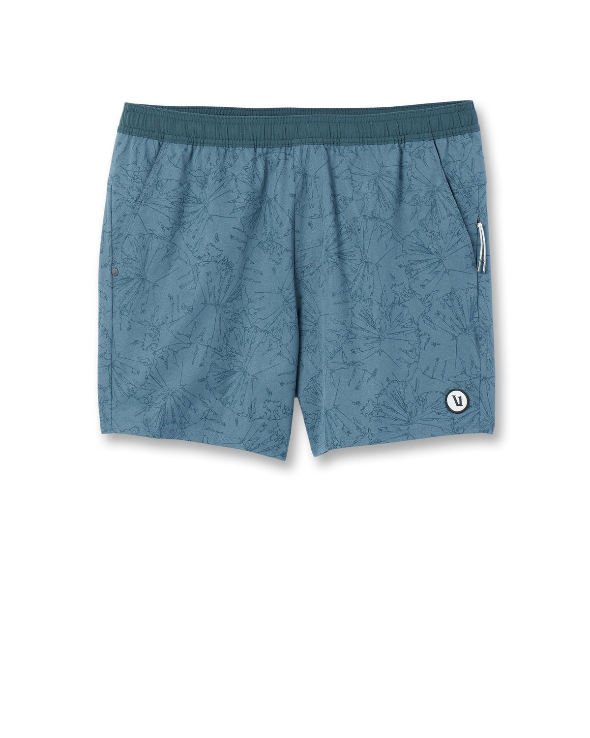 Men Vuori Maverick Volley Short Light Deep Sea Water Lily