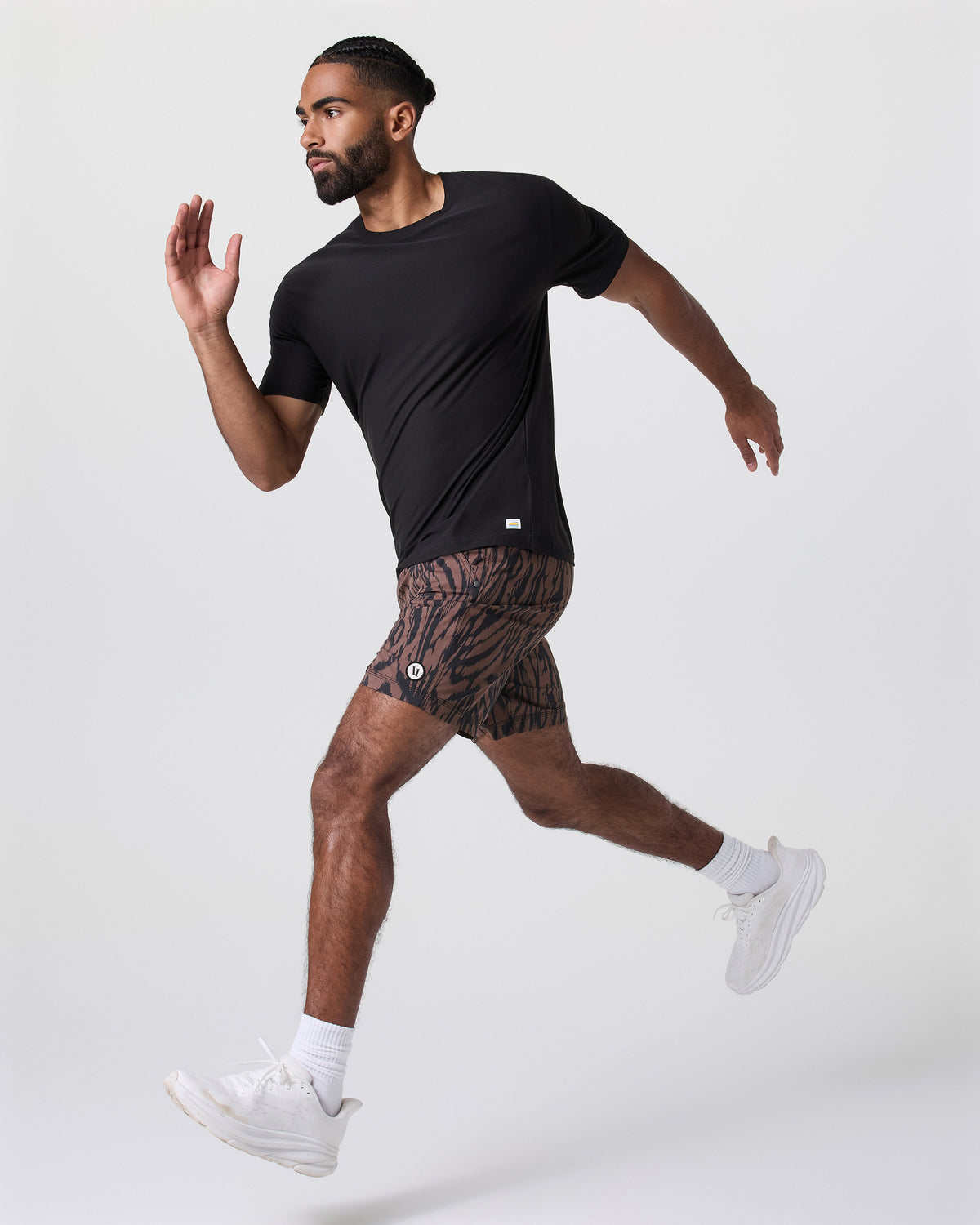 Men Vuori Kore Short Lined 7" Men's Chocolate Milk Mirage