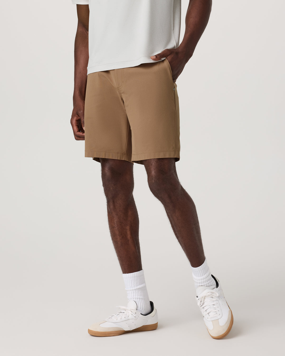 Men Vuori Meta Short 8" Men's Pecan Classic Chino Shorts
