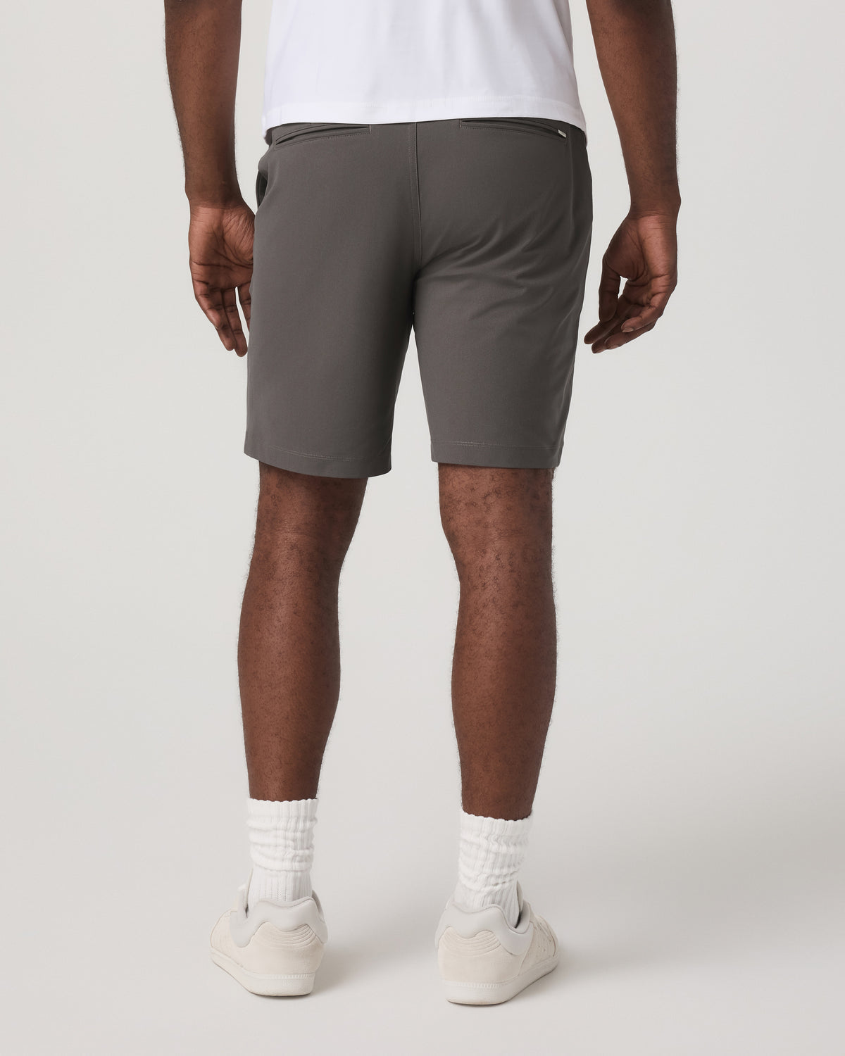 Men Vuori Meta Short 8" Men's Warm Grey Classic Chino Shorts