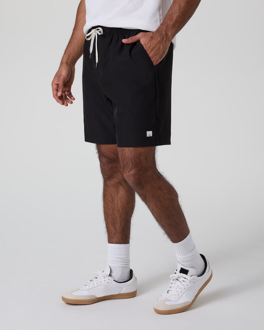 Men Vuori Banks Session Short 7" Black