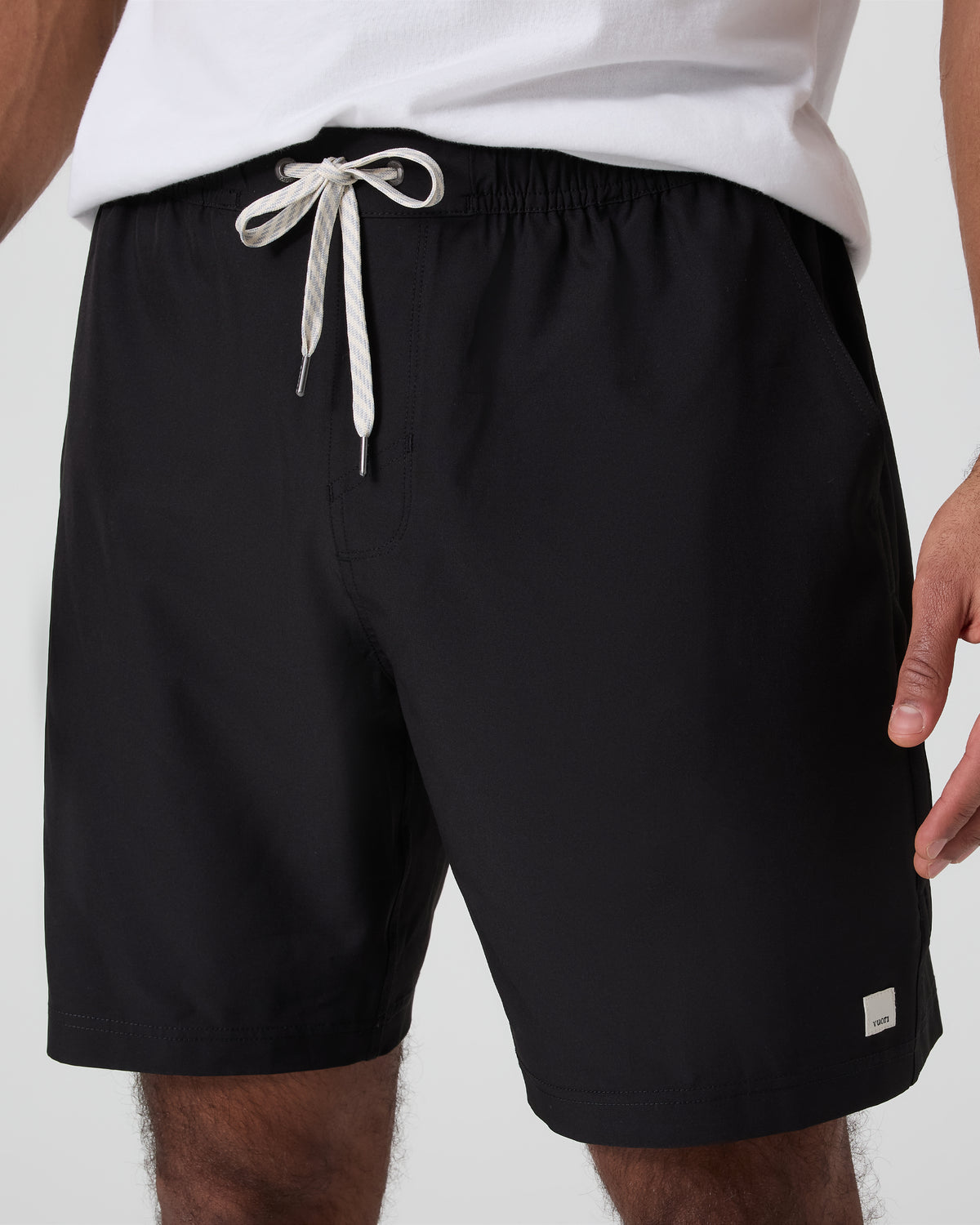 Men Vuori Banks Session Short 7" Black