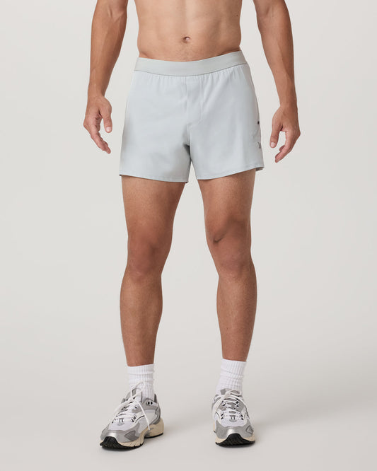 Men Vuori Qualify Short Lined 5" Men's Sky Grey Training Shorts
