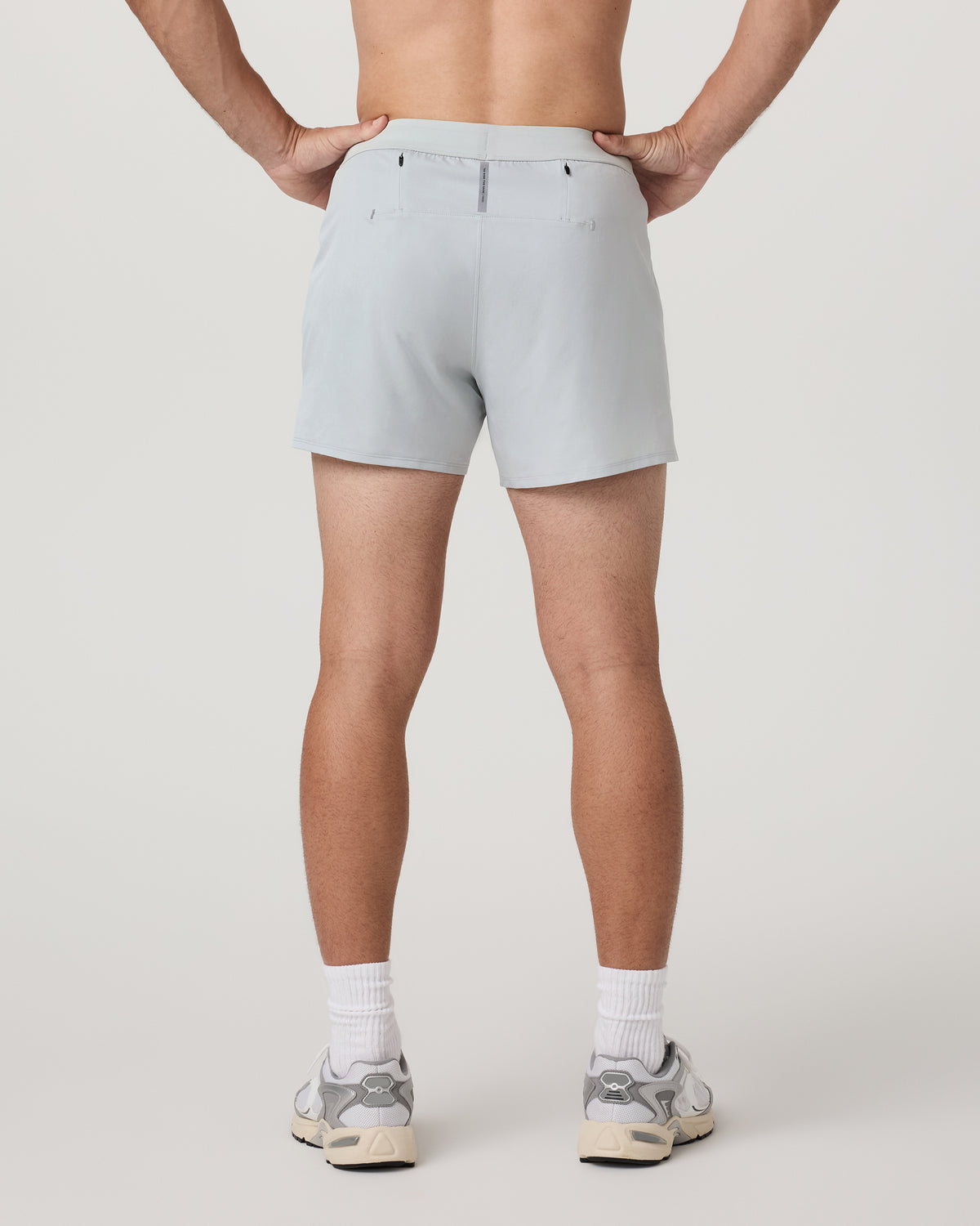 Men Vuori Qualify Short Lined 5" Men's Sky Grey Training Shorts