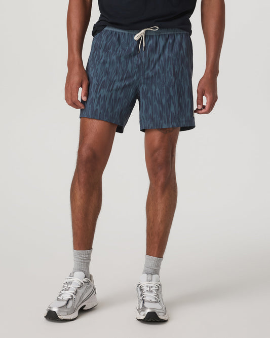 Men Vuori Kore Short Lined 5" Men's Blue Sea Pampas Fit Shorts