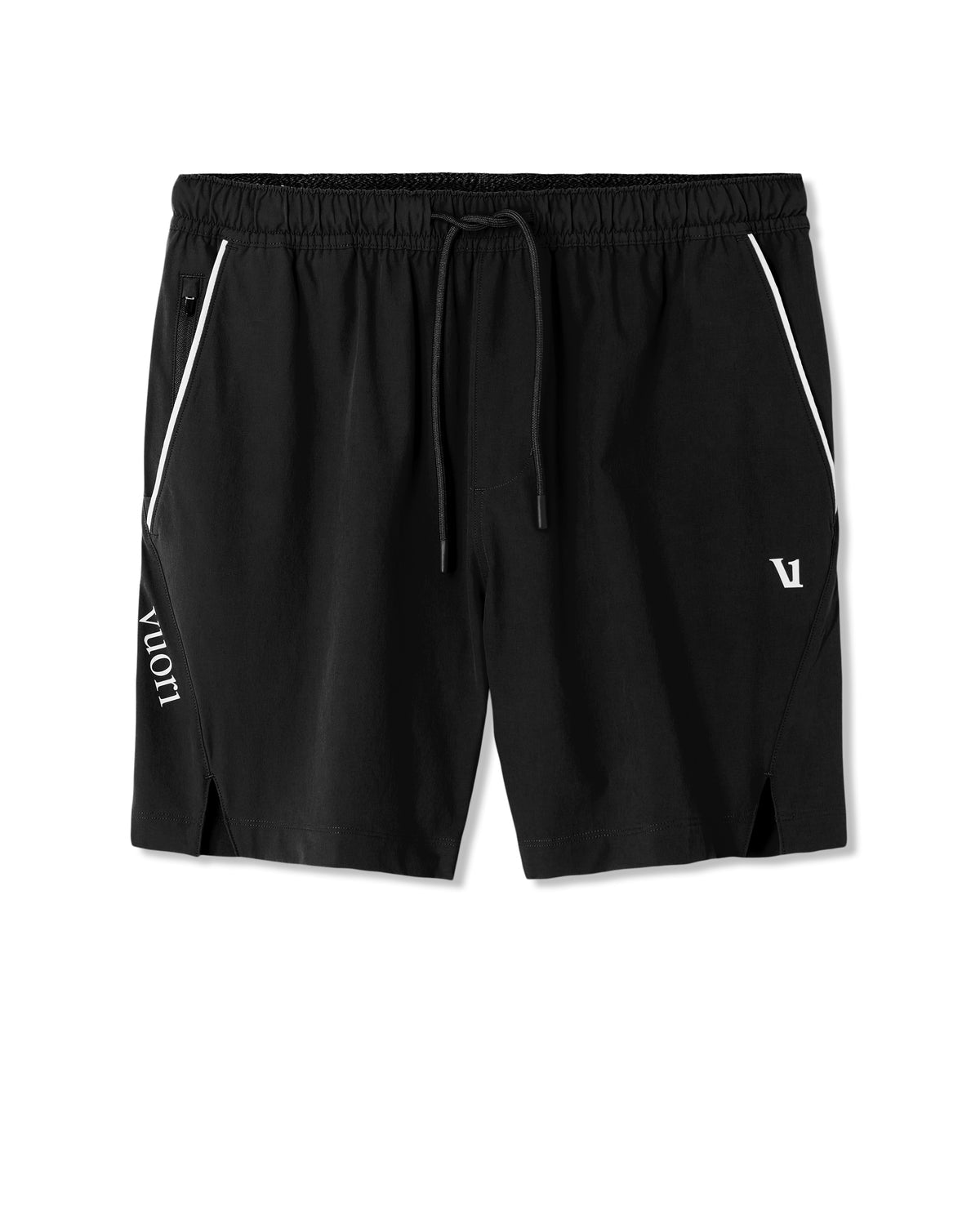 Men Vuori Crosscourt Short Unlined 7" Men's Black Tennis Shorts